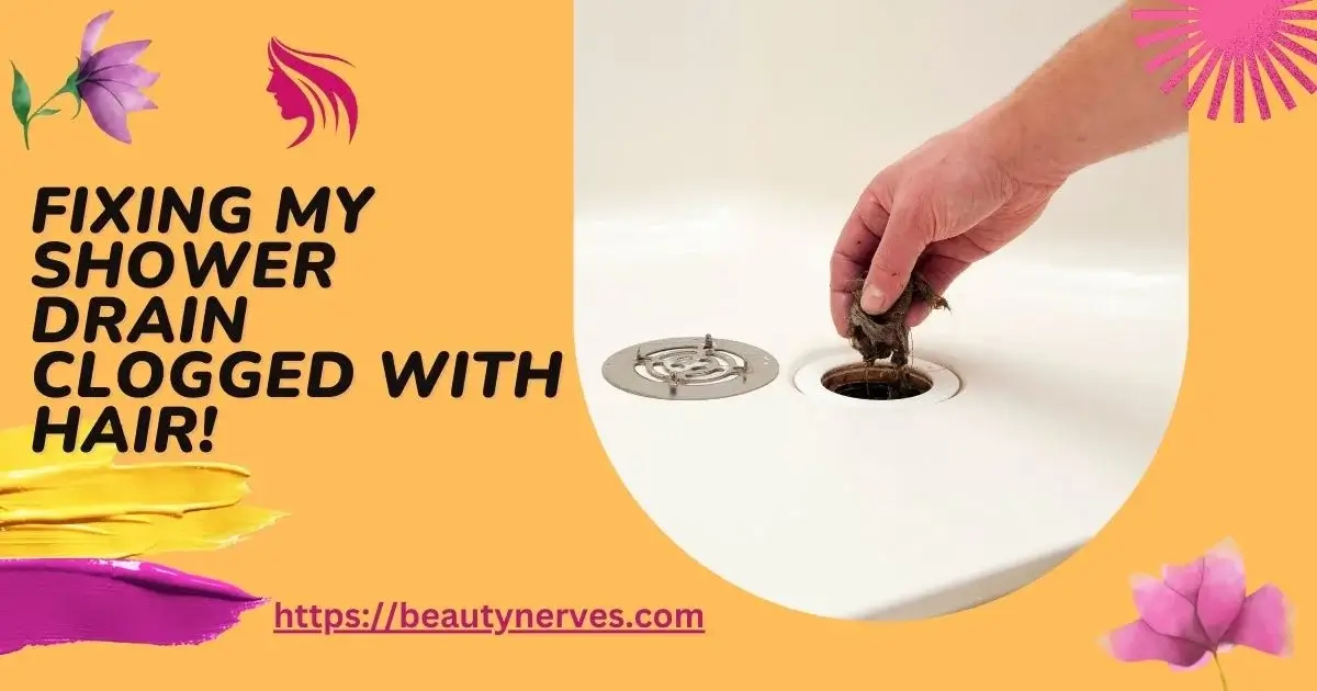 Shower Drain Clogged With Hair