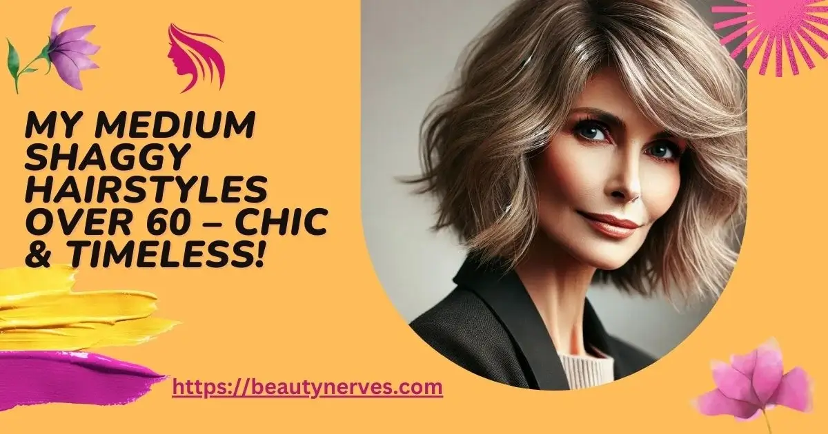 My Go-To Medium Shaggy Hairstyles for Over 60 – Chic & Easy