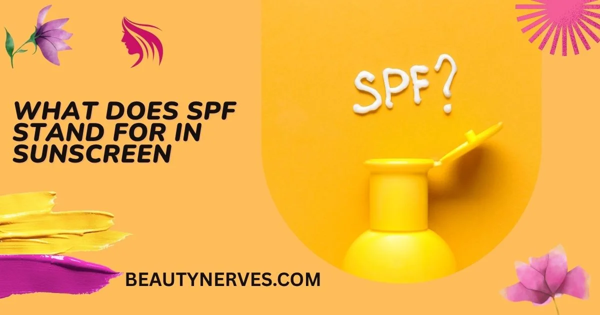 what does spf stand for in sunscreen