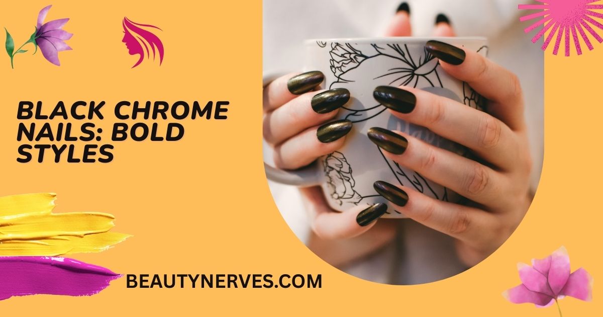 Black Chrome Nails