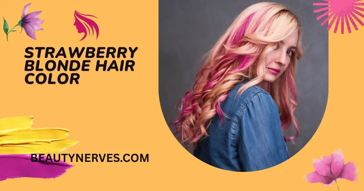 Strawberry blonde hair color