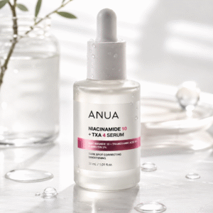 Anua Niacinamide 10 + TXA 4 Serum for brighter hydrated skin glow