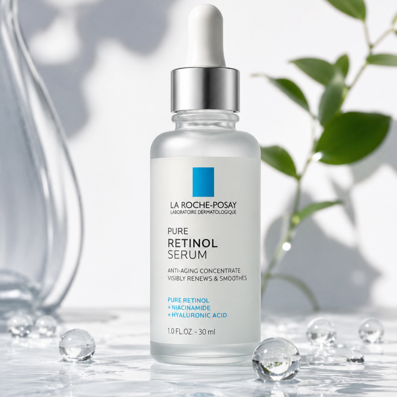 La Roche-Posay Pure Retinol Face Serum for smoother radiant skin