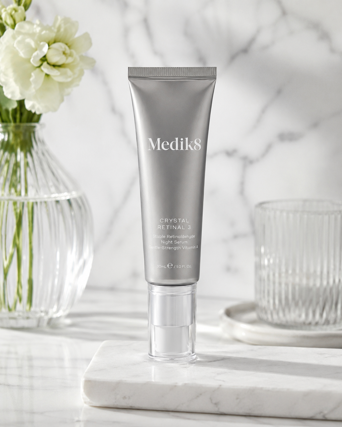 Medik8 Crystal Retinal 3 night serum with retinal and hydration