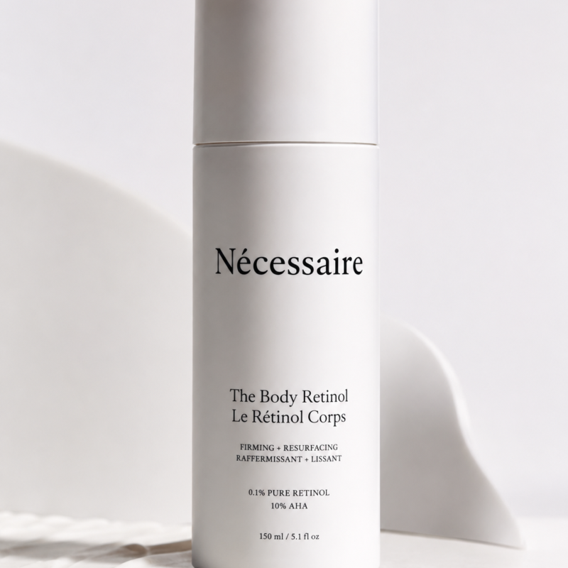 Nécessaire The Body Retinol serum for smoother firmer body skin care