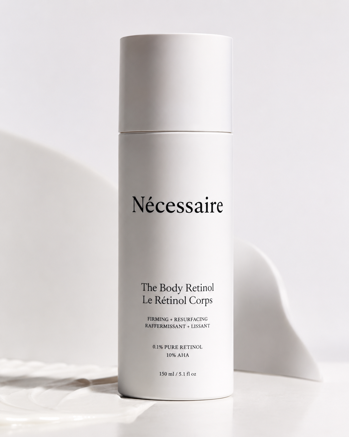 Nécessaire The Body Retinol serum for smoother firmer body skin care