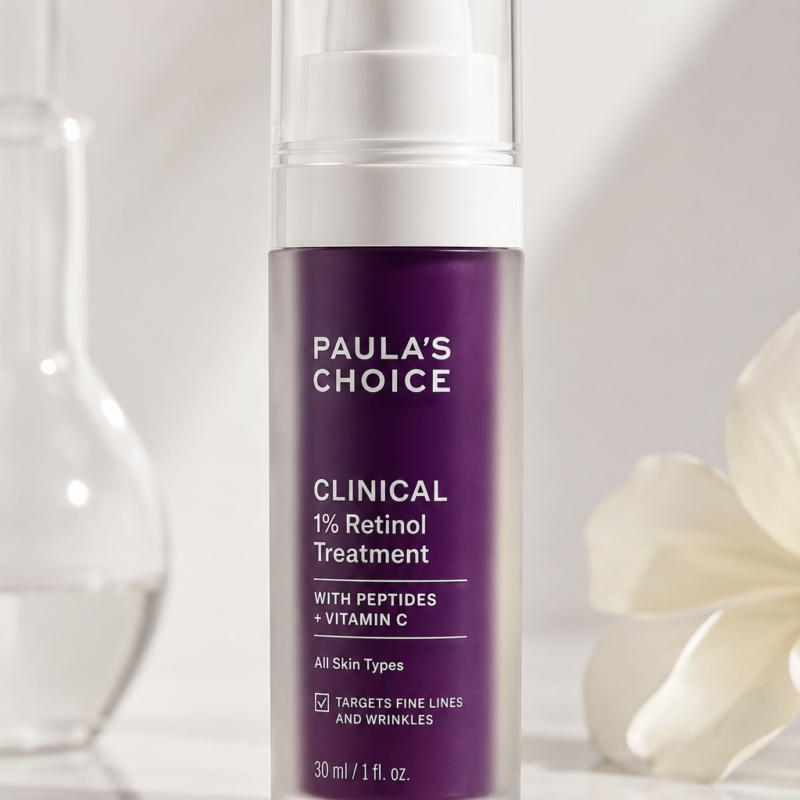 Paula's Choice CLINICAL 1% Retinol Face Treatment serum image skin