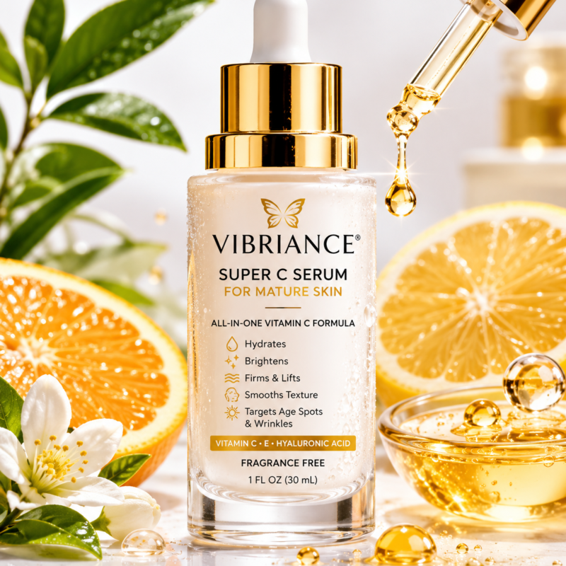 Vibriance Super C Serum for Mature Skin hydrating vitamin C serum
