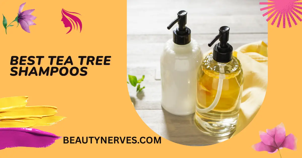 Best Tea Tree Shampoos guide with nourishing tea tree shampoo bottles for healthy scalp care