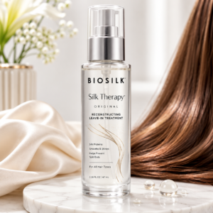 BioSilk Silk Therapy Original leave-in hair treatment for smooth, shiny hair