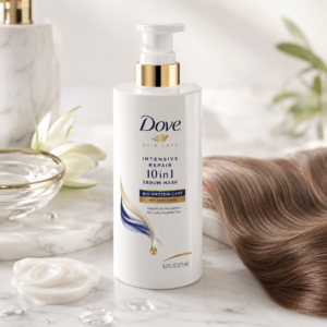 Dove Hair Intensive Repair 10in1 Serum Mask for damaged hair care 9oz