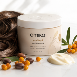 amika Soulfood Nourishing Mask for soft, hydrated, shiny hair care