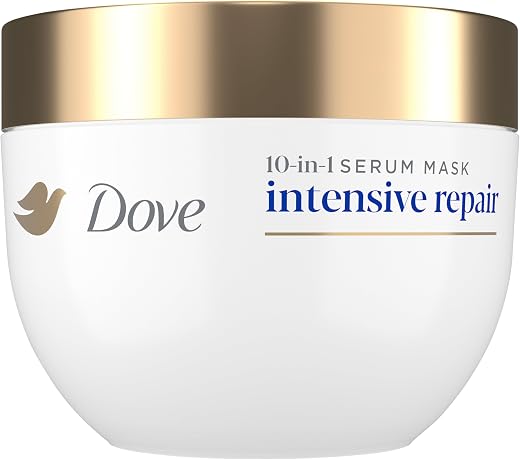 Dove Hair Intensive Repair 10in1 Serum Mask for Damaged Hair with Bio-Protein Care Technology and Amino Serum 9.2 fl oz