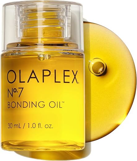 Olaplex N°.7 Bonding Oil: High Shine | Heat Protectant, Visibly Smooths & Softens Hair, Added Color Vibrancy, Up to 72 Hour Frizz Control | For Coily, Curly, Straight, and Wavy