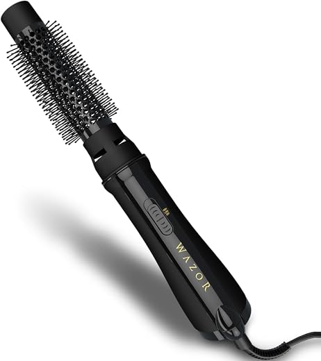 4-in-1 Ionic Hot Air Brush & Blow Dryer-Ceramic Titanium Anti-Frizz Styler