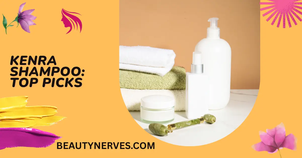 Kenra Shampoo wriiten among products