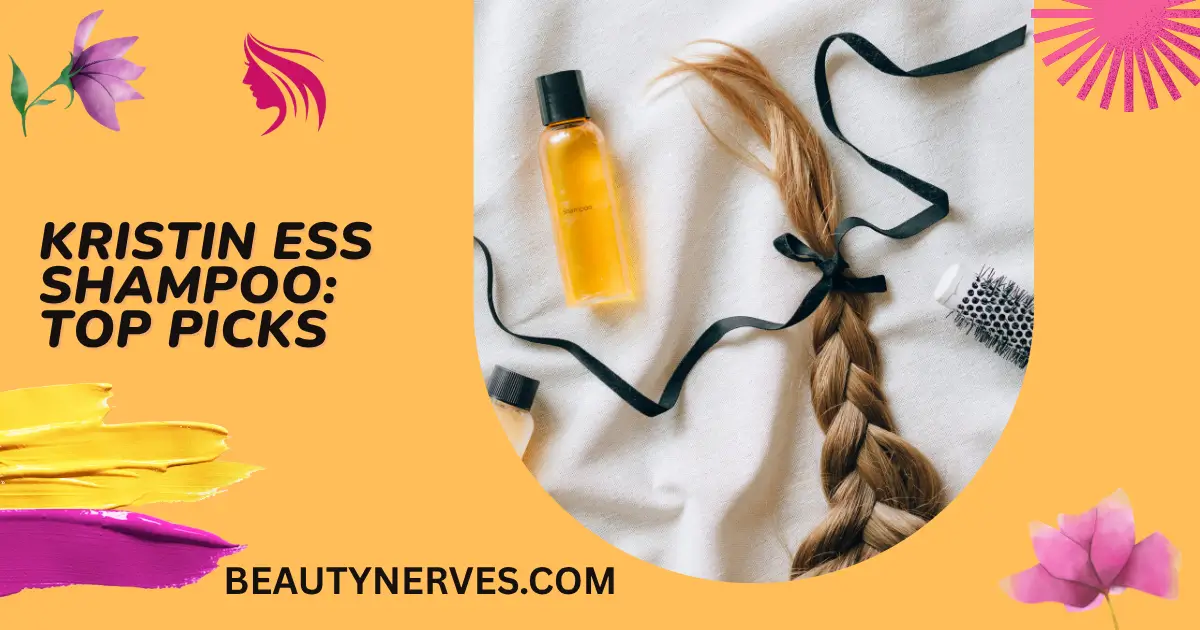 Shampoo products with Kristin Ess Shampoo