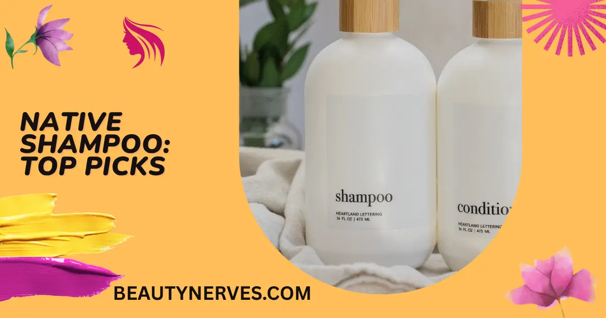 Native Shampoo among other shampoos