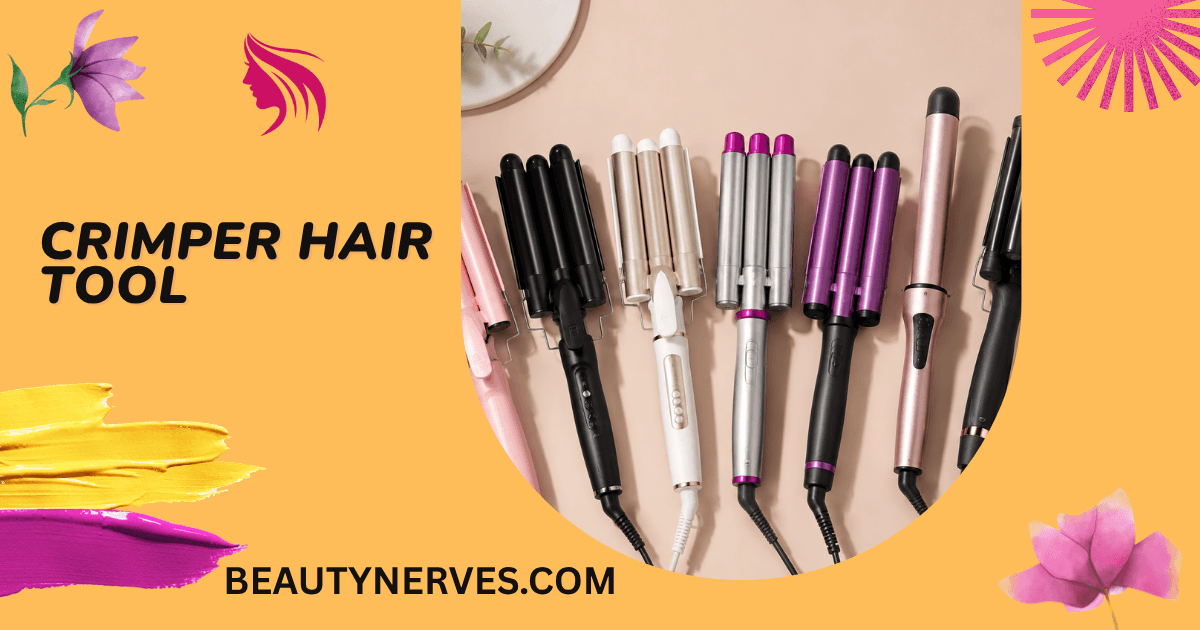 Crimper Hair Tool for Beach Waves and Salon-Like Texture