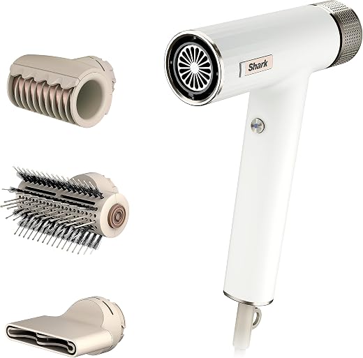 Shark SpeedStyle Hair Dryer, 3 Styling Tools, Fine to Medium Hair, HD331