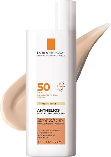 La Roche-Posay Anthelios Mineral Light Fluid Sunscreen for Face in 5 shades