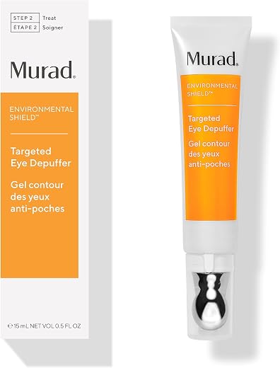 Murad Targeted Eye Depuffer - Peptide & Caffeine - 0.5 Fl Oz