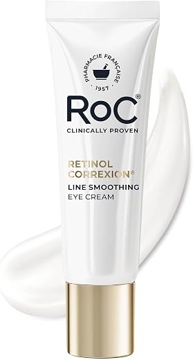 RoC Retinol Correxion Under Eye Cream for Dark Circles & Puffiness, 0.50z