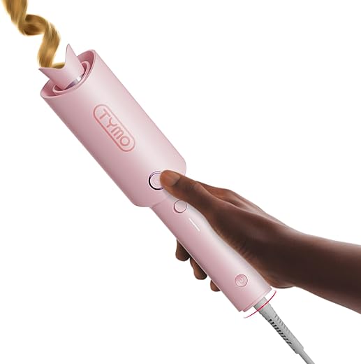 TYMO Automatic Rotating Curling Iron, TYMO CURLPRO Beach Waves Hair Curler