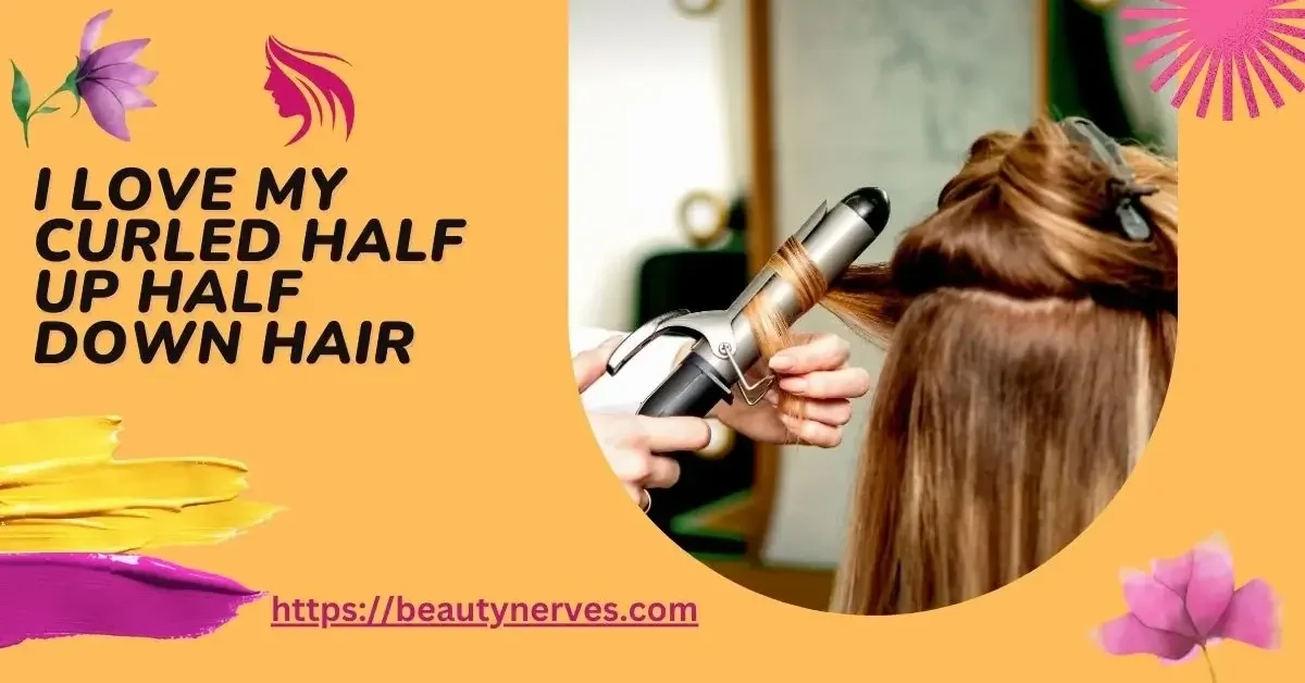 Curled Half Up Half Down Hairstyles